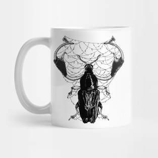 Metal beetle Mug